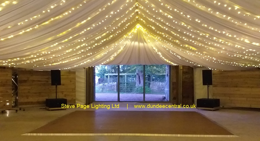 wooden effect dancefloor for weddings